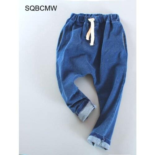 2020 Fashion Boys Pants Kids Spring Autumn trousers Children Jeans for baby Boy Casual Pants