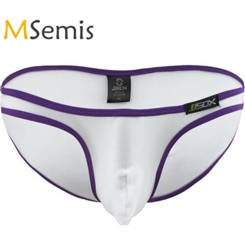 Mens Swimwear Swimsuit Underwear Thong Bikini Swimming Suit Low Rise Lingerie Breathable Mesh Bulge Pouch Swimming Truck