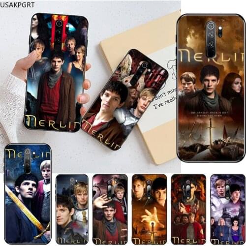 Merlin Soft Phone Cover for Redmi Note 9 8 8T 8A 7 6 6A Go Pro Max Redmi 9 K20 K30 Pro