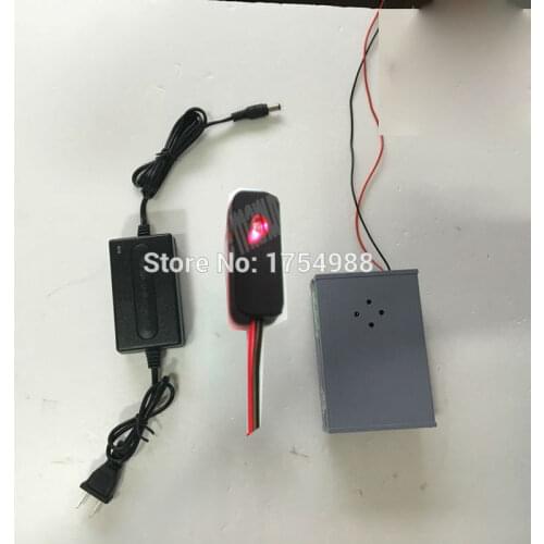 One light sensor prop room escape game laser flashlight to escape magic torch to open the lock takagism props