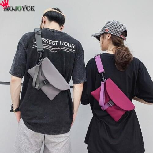 Solid Color Shoulder Messenger Bag Fashion Simple Nylon Crossbody Bags Women Handbags Totes Bags Clutch Bag