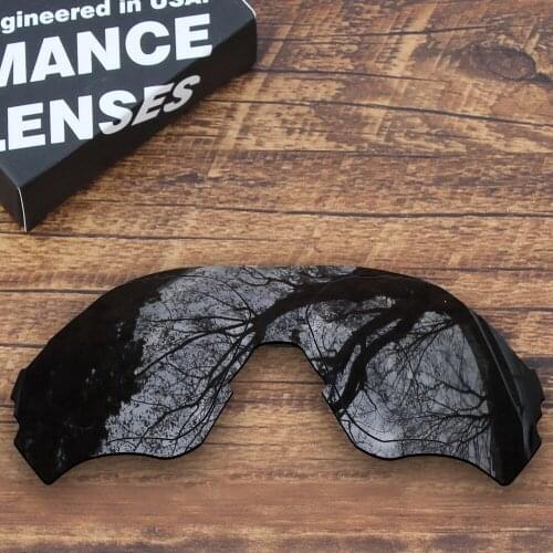 ToughAsNails Polarized Replacement Lenses for Oakley EVZero Range Sunglasses Black Color