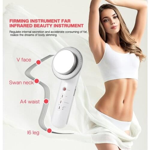 Ultrasound Cavitation EMS Fat Burner Body Slimming Massager Weight Loss Machine with Patch Lipo Anti Cellulite Galvanic Infrared