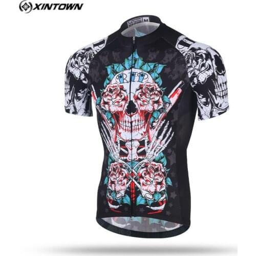 Xintown 2018 Cycling Jersey Short Sleeve Mens Breathable Cycling Clothing mtb Road Bike Jersey Shirt Quick Dry Bicycle Clothes