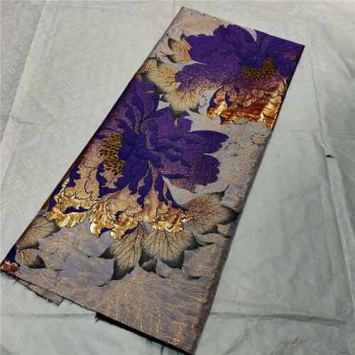 XIUYSAI Newest Orange color Africa Brocade Lace Fabric Luxury Lace Trim African Embroidery Nigerian Lace Fabric For Woman P1389