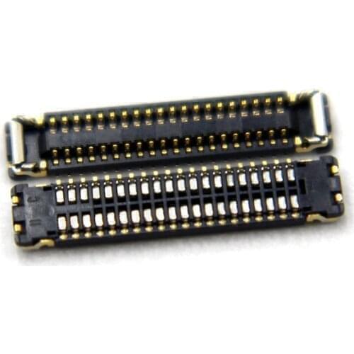 10pcs/lot LCD FPC Plug Connector For Huawei P30 pro P30Pro FPC Connectors 40pin 40 pins