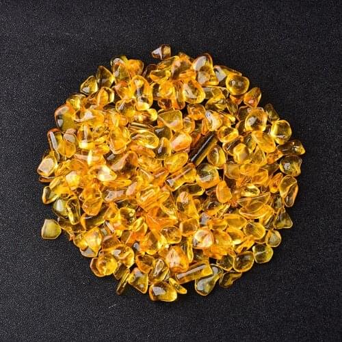 100g 4 Sizes Yellow Natural Mixed Quartz Crystal Stone Rock Gravel Specimen Tank Decor Natural Stones And Minerals