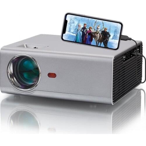 2021 sell well Portable Native 1280*720P projector, LED Proyector support Full HD 1080P, 3D Video Home Cinema Beamer