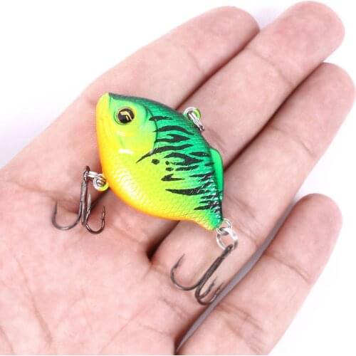 8.9g Mini Artificial Fishing Lure Jigging Hard Bait Vib Wobbler Diving Swivel Bait Fishing Lure Jig Vibration Carp Swim Tackle