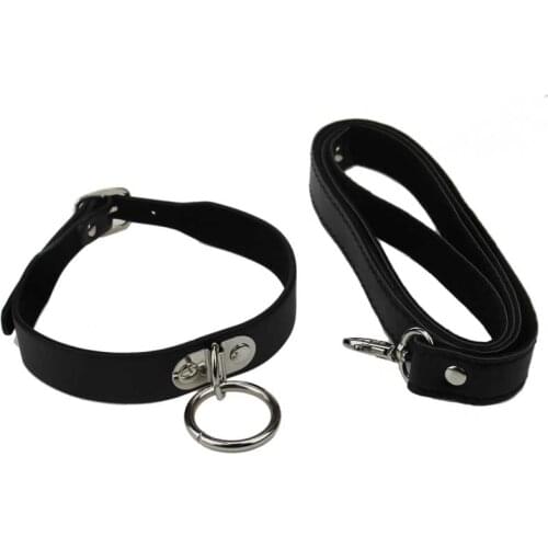 BDSM Collar,Sexy Leash ring chain slave Bondage Toys For cosplay Erotic Posture Spreader,Juguetes Eroticos lover role play