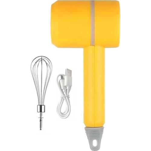 Wireless Electric Egg Beater USB Charging Handheld Electric Egg Beater With Single Rod Hand-held Baking Mixing Machine
