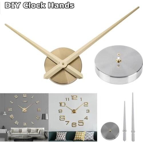 New Brief DIY Large Clock Needles Quartz Mechanism Big Size Hour Hands Accessories for 3D Wall Clock Modern Home Decor