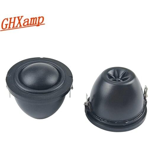 GHXAMP 48mm Treble Speaker 4OHM 30W 28Core Silk Dome Tweeter 92dB For HiFi Bookself Audio HD 5.1 Channel Tweeter Unit 2PCS
