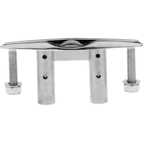 MagiDeal 6" 155mm 316 Stainless Steel Pull-Up -Up Flush Mount Lift Cleat Marine Boat Yacht Mooring Rowing Accessories
