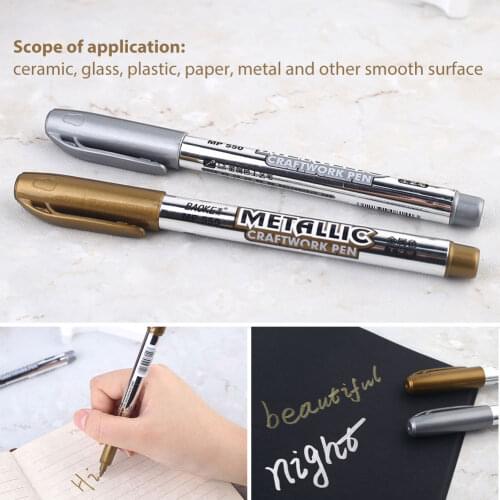 Paint Marker Pen Waterproof Writing Graffiti Art Supplies School Coloring Creative Office Stationery Painting Decorations