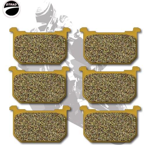Motorcycle Brake Pad F+R For KAWASAKI GPz 550 82-83 750 1982 1000 82-83 GT 750 82-96 Z 700 1984 750 80-84 1000 81-83 1100 81-83