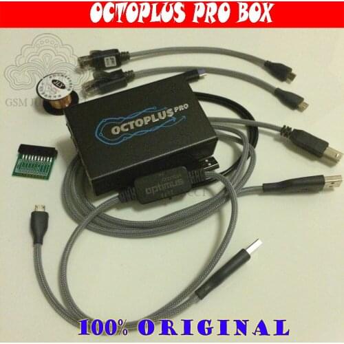 Octoplus Pro Box +7 In 1 Cable/Adapter Set (Activated For Samsung +For LG + EMMC/JTAG + FRP Tool + For Huawei Tool + Se