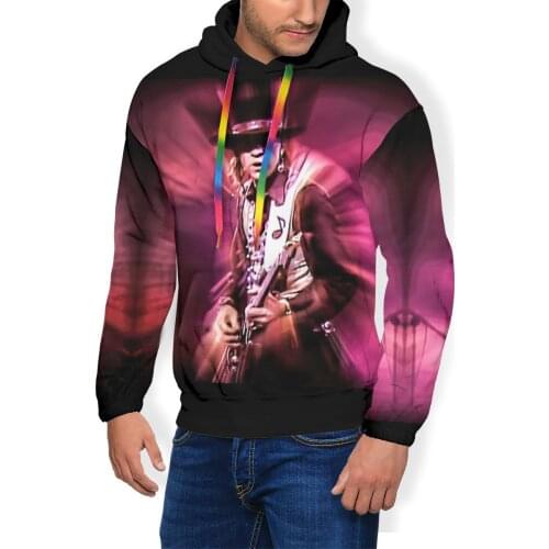 Stevie Ray Vaughan Hoodie Stevie Ray Vaughan - Crossfire Hoodies Long Winter Pullover Hoodie Loose Hoodies