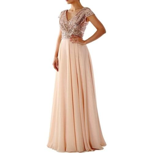 WUDANGSHAN Womens Evening Chiffon Dresses