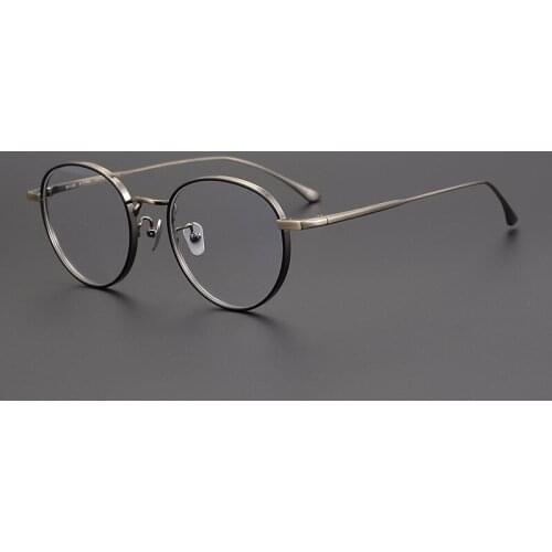 Top Quality Pure Titanium Glasses Women Optical Eyewear Vintage Men Japanese Computer Eye Glasses Myopia Prescription Eyeglasses
