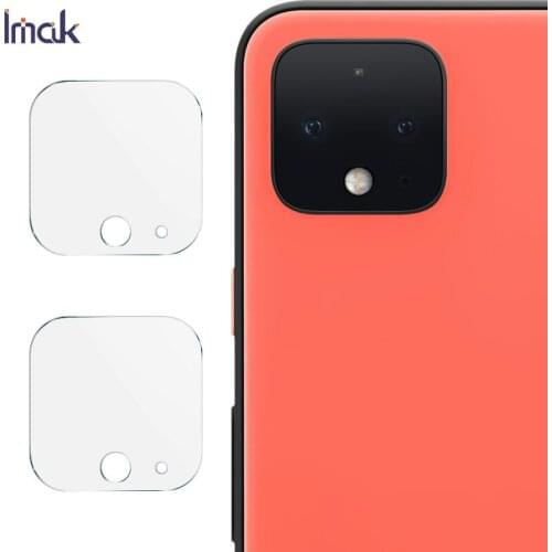 2pcs IMAK Clear Camera Lens Glass Film For Google Pixel 4 / 4 XL Tempered Glass Film