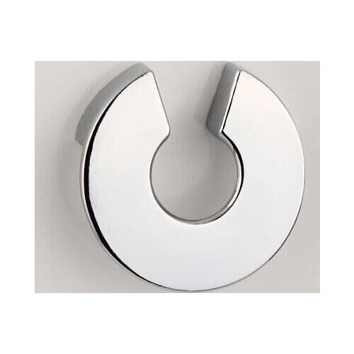 32mm shiny silver Dresser Knob Drawer Pull Handle chrome Kitchen Cabinet Knob Handles Pull furniture Decorative handles