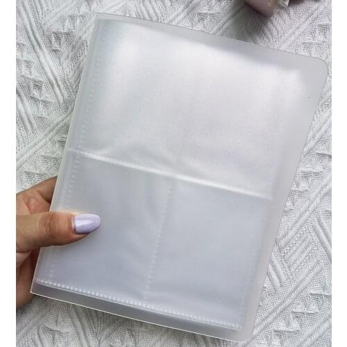 Large 160 Capacity Photo Album Soild color Simple Transparent Card Holder for 3-inch Postcard ATEEZ Stray kids bangtan boys Card