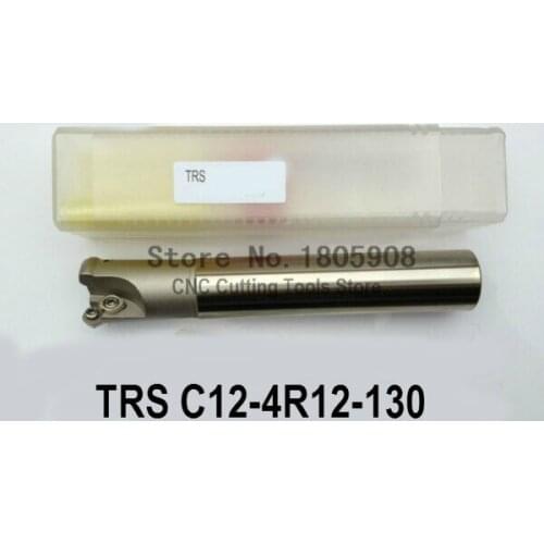 Free Shopping TRS C12-4R12-130 -1T Indexable End Mill Holder, CNC Mill Tool Holder,Milling cutter Tools,Lathe Machine Tools
