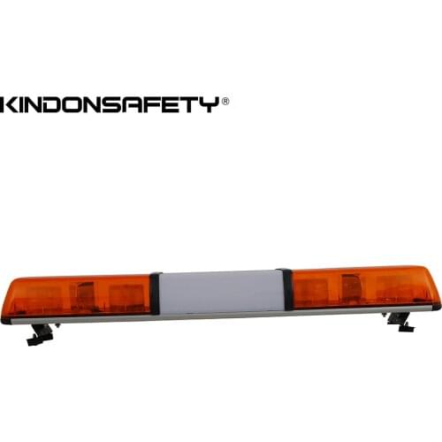 Free shipping! High quality LED Warning Lightbar strobe truck light bar 12V or 24V, 1214mm 48inch, with 4 LED beacons inside