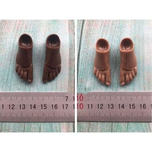 Best Sell 1/6 Scale Basketball Foot Sole 2 Colors For EB Soldier Doll Collectable In Stock