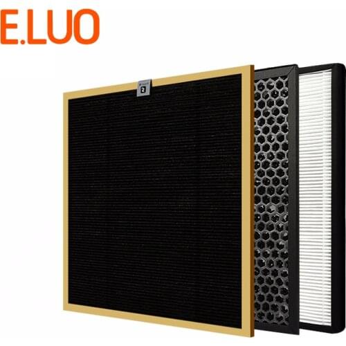 HEPA AC4142 AC4143 Formaldehyde Filter+ Activated Carbon Filter++HEPA Filter for Air Purifier