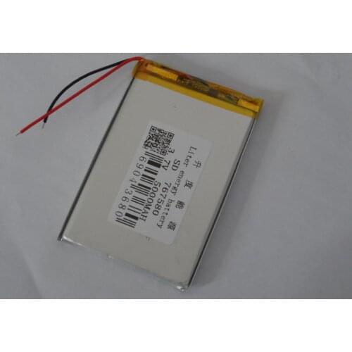 3.7V high-capacity lithium polymer battery 5000MA battery 767580 Universal Mobile Power Battery