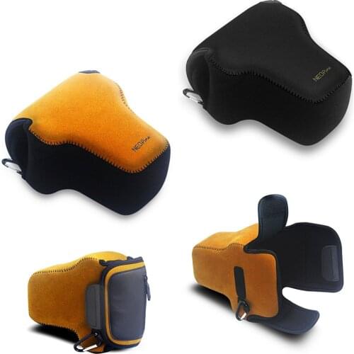 Portable Neoprene Soft bag Inner Camera Case Cover for Fujifilm X-S10 XS10 X-T4 XT4 digital cameras on XF 16-80mm Lens