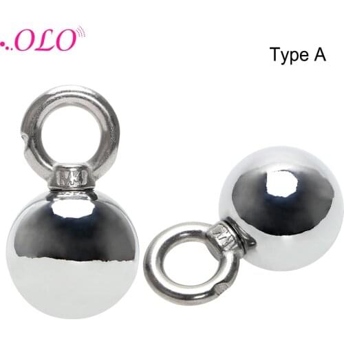 OLO Metal Ball Nipples Clamps Electro Shock Accessories SM Products Sex Toys for Woman Sex Products Adult Games