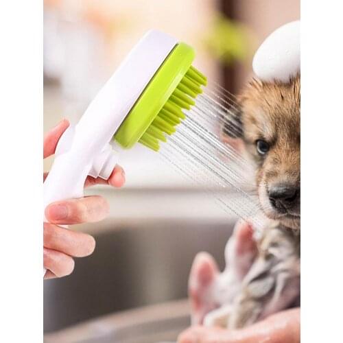 Pet Bathing Tool Dog Sprayer Scrubber Grooming Shower Head Brush Glove Massager Washing Tool Sprayer Dog Shower Scrubber Sprayer