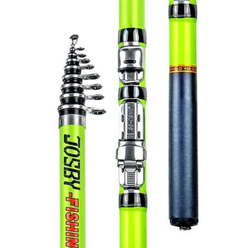 PROXPE Carbon Fiber Fishing Rod Telescopic Spinning Pesca Rock Ultra Light 3M 2.7M 2.4M 2.1M 1.8M 1.5M Mini
