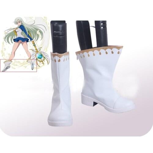 The Seven Deadly Sins 2 Elizabeth Liones Cosplay Shoes Boots Halloween Carnival Party Cosplay Costume Accessory