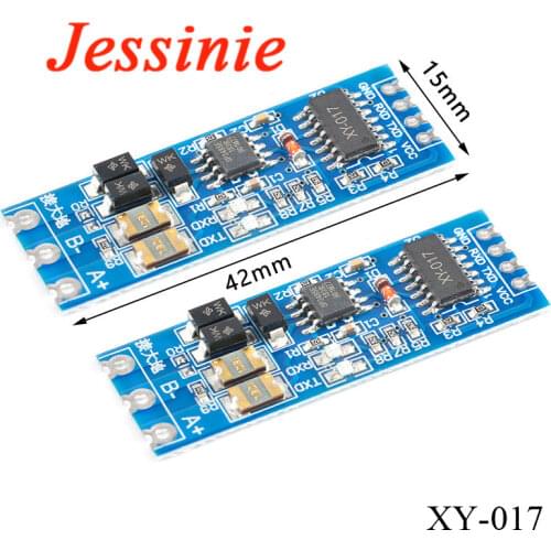 2pcs XY-017 UART Serial Port to RS485 Converter Board Module RS485 to TTL Converter Module SCM Automatic Flow Control Module