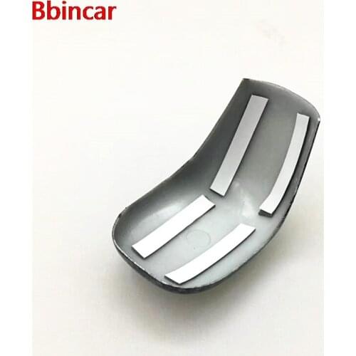 Bbincar ABS Chrome Carbon Fiber Paint Gear Shift Knob Cap Cover Trim Interior Car Accessories Auto Styling For Nissan Kicks 2017