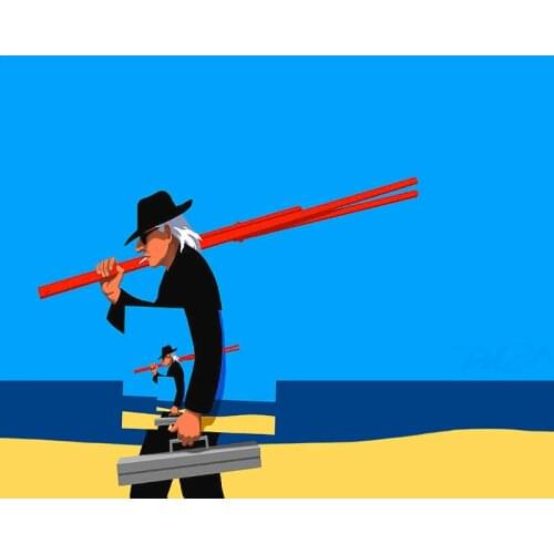 DIY Painting By Numbers Picture in Picture Kit Oil Picture By Numbers Artist Wall Art Painting on Canvas Home Decoration Gift