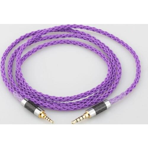 Audiocrast HIFI 4pin XLR/2.5mm//4.4mm Balanced Headphone Upgrade Cable for Fostex T60RP T20RP T40RPmkII T50RP Headphones