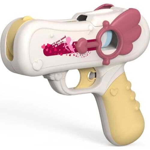 Cupid Candy Gun Sugar Lollipop Gun CreativeSweet Toys for Girlfriends Light Storage Toy Children Adult I Love You Without Candy
