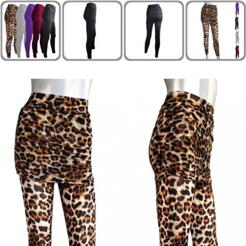 Comfortable Stylish Pleated Women Leggings Skirt Soft Women Leggings Skirt Skinny for Running