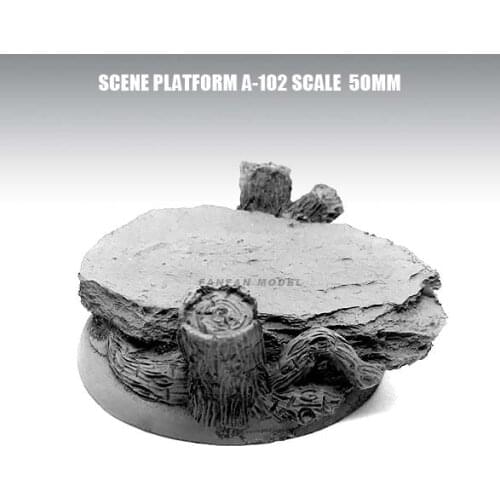 1/35 Resin Kits soldiers platform accessories 2-3cm A-102