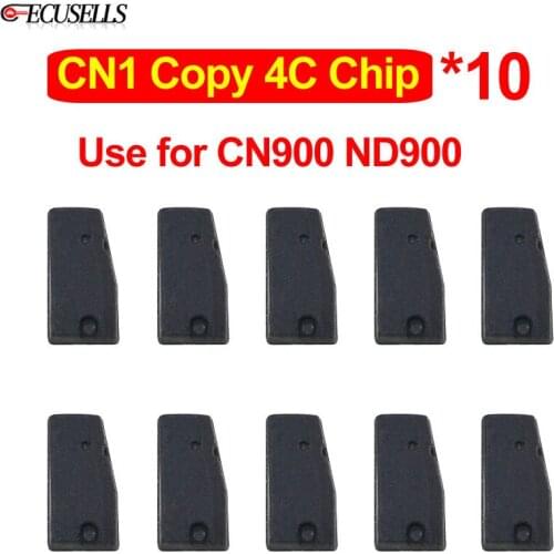 10Pcs/Lot CN1 Copy 4C Chip YS-01 Chip Car Key Chip for CN900 or ND900 Can Be Used Many Times