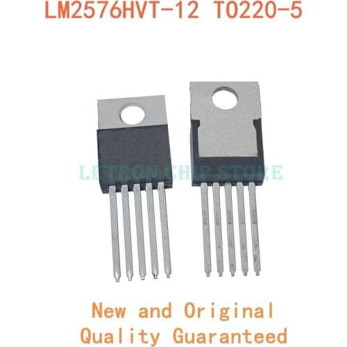 10PCS LM2576HVT-12 TO220 LM2576HVT-12V TO-220 2576HVT-12 2576HVT-12V TO-220-5 original and new IC Chipset