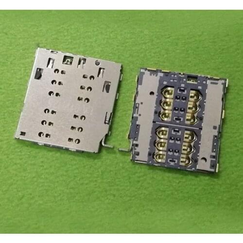 2PCS Sim Card Reader Slot Tray Holder Socket For Xiaomi 8 8SE Mi 9 9SE 6X Mi6 Note3 MIX 2 3 2S MIX2S Repair Parts