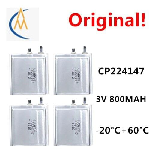 4PCS Fanso fuante cp224147 3V soft pack lithium battery smart access card square battery ELECTRONIC LABEL PACKING CARD