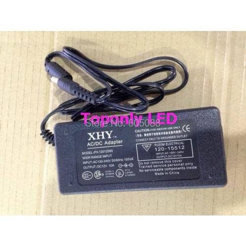 120w AC100-240v to DC12v power adapter for led strip lighting 12v 10A led transformer 10pcs/lot wholesale DHL free shipping