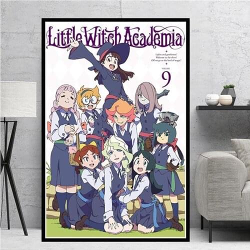 Diamond Painting 5D DIY Little Witch Academia Anime Embroidery Mosaic Full Cross Stitch Kits Posters Wall Art Home Decoration